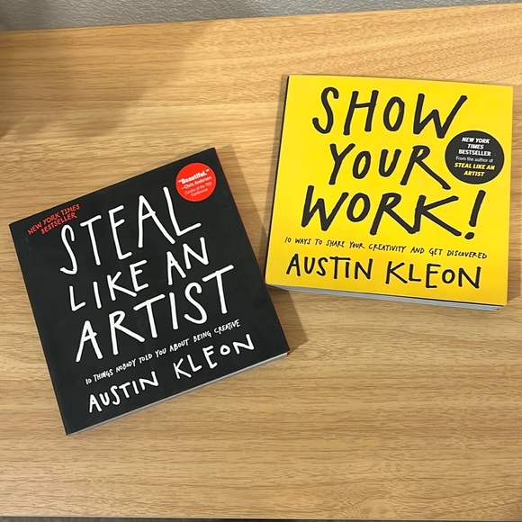 Other - Best Selling Austin Kleon Books for Creatives + Artists